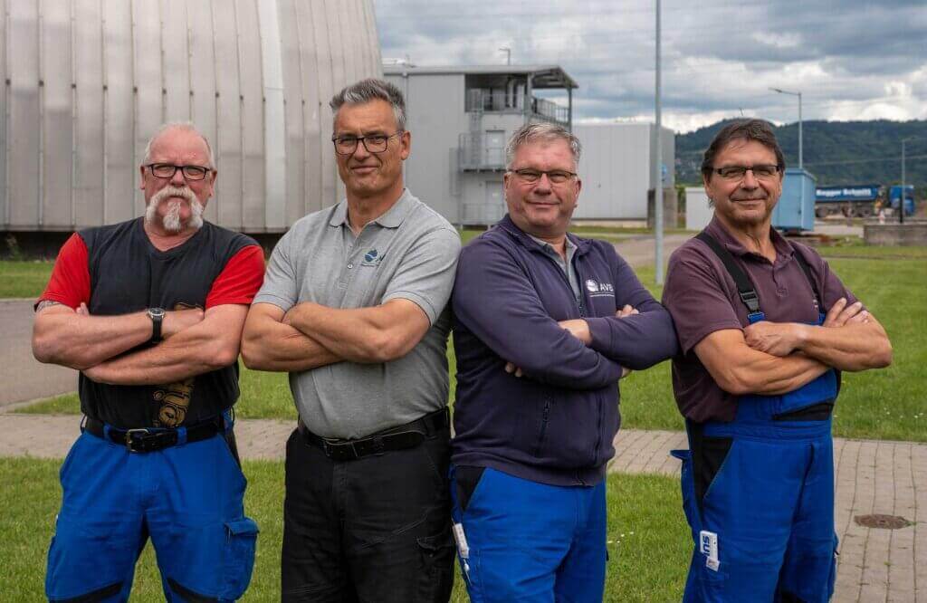Teambild der Abteilung Pumpwerk